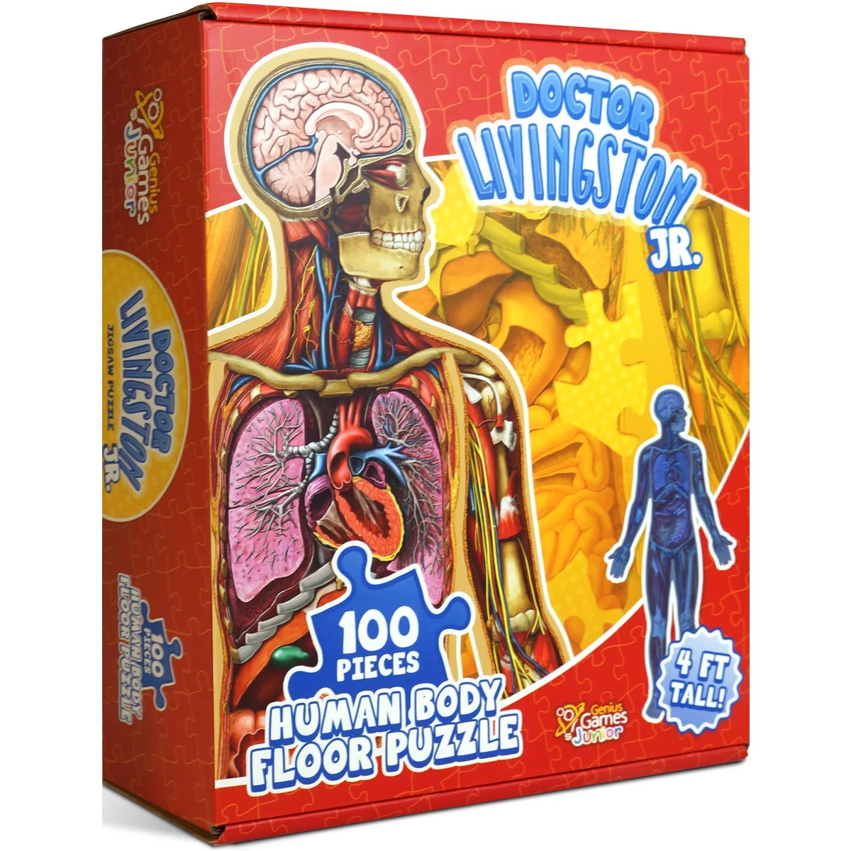 Dr. Livingston Jr. Human Body Floor Puzzle