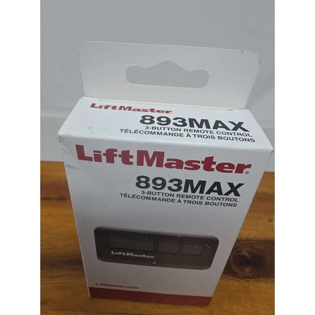 LiftMaster 893MAX 3 Button Remote Control Garage Door