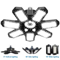 Deformable LED Garage Light with Smart Security Camera