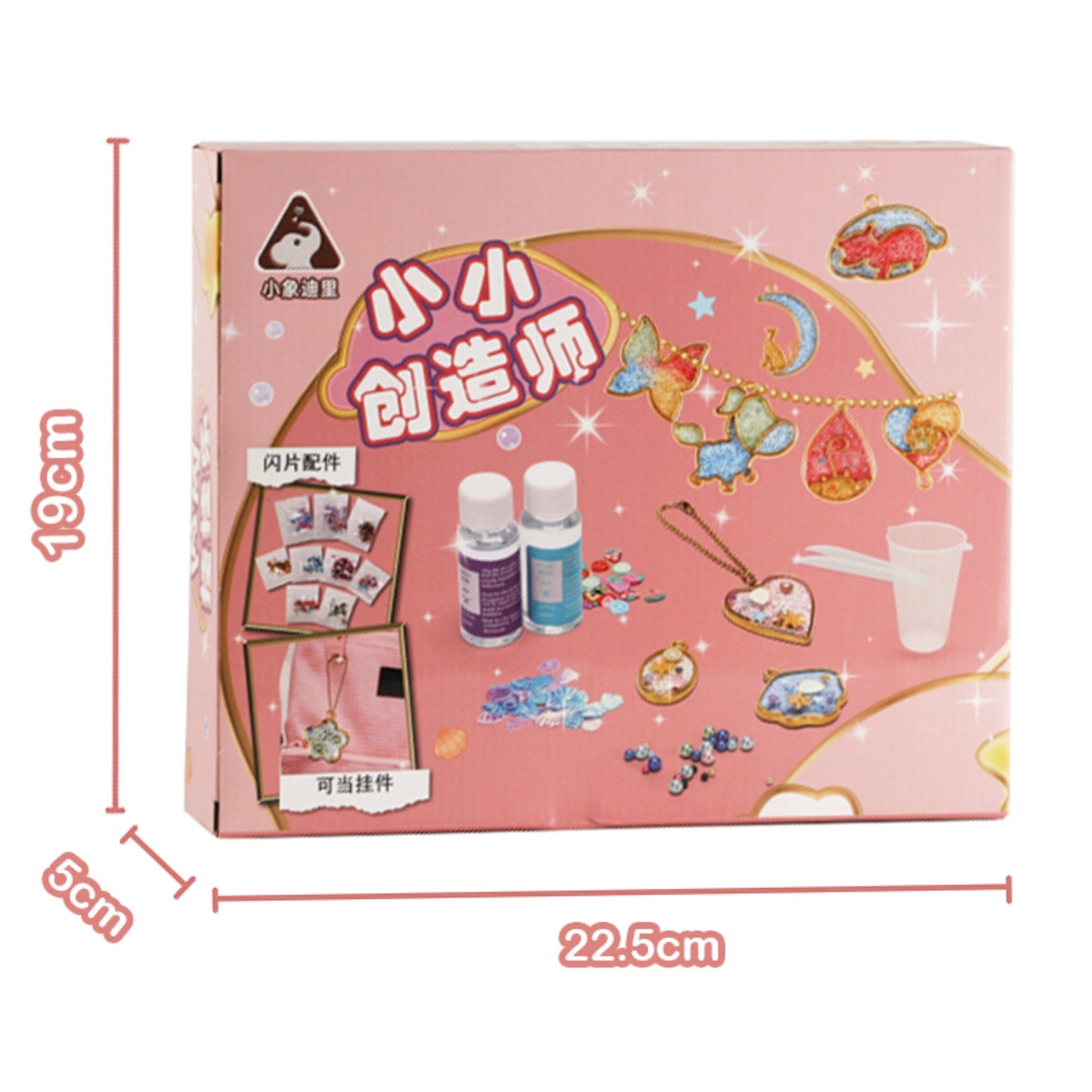 DIY Resin Fidget Shakers Jewelry Kit