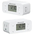 2-pack indoor digital timer set
