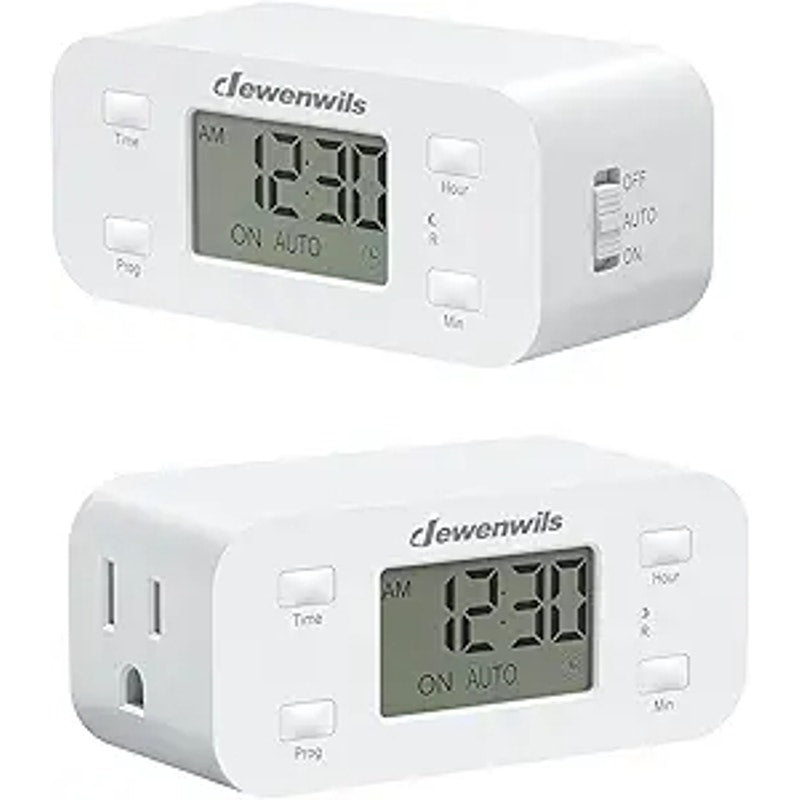 2-pack indoor digital timer set