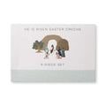 He Is Risen Easter Creche Set 9 Piece Set