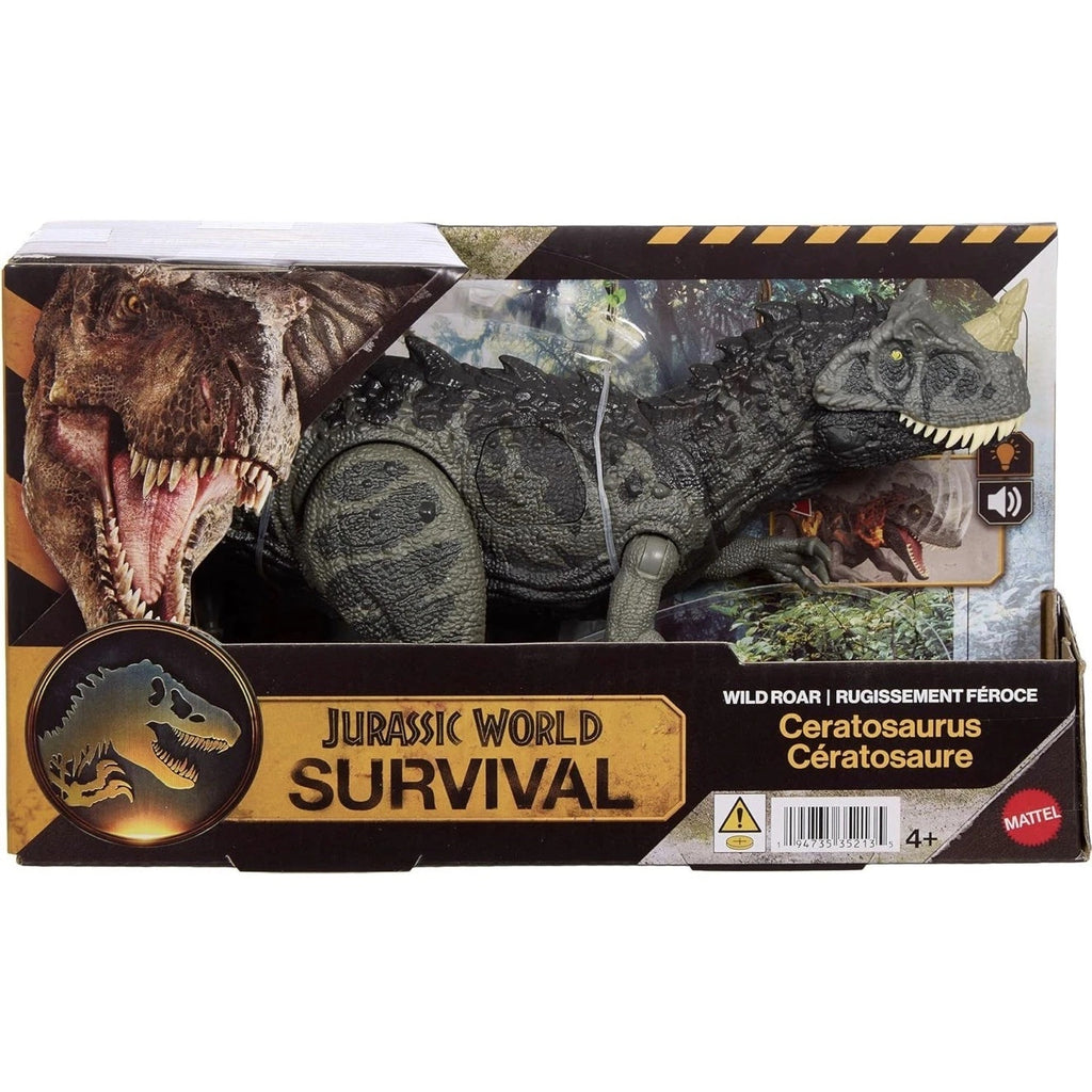 Jurassic World Survival Wild Roar Ceratosaurus