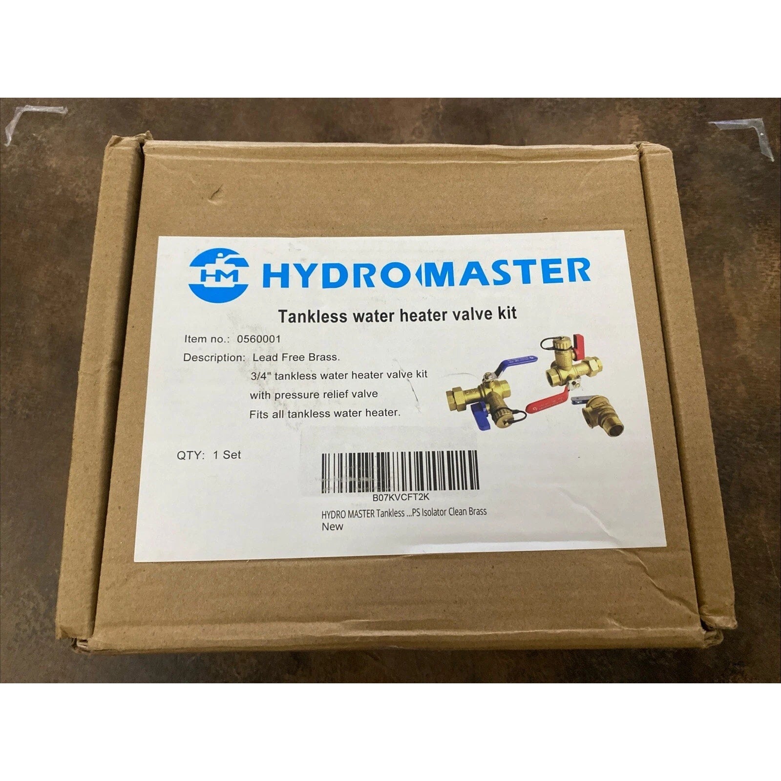 HYDRO MASTER Tankless water heater valve kit