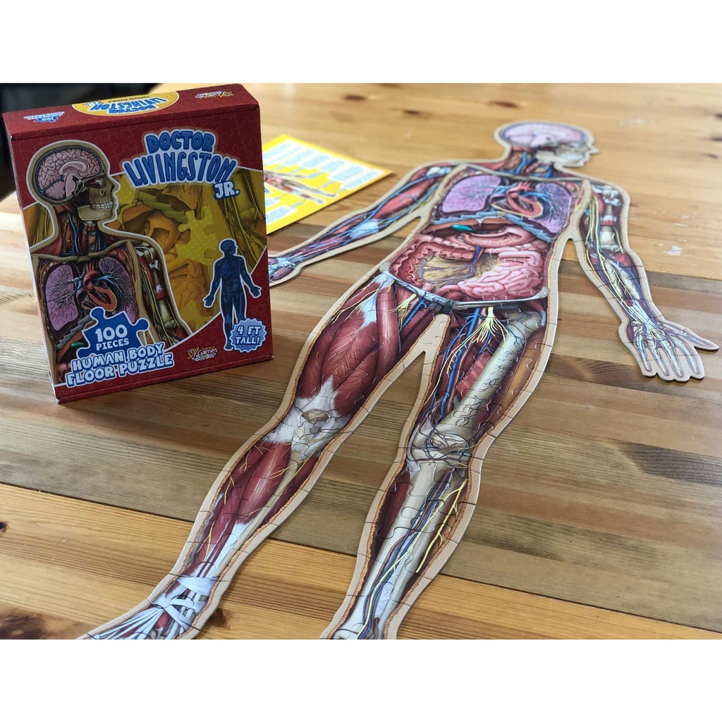 Dr. Livingston Jr. Human Body Floor Puzzle