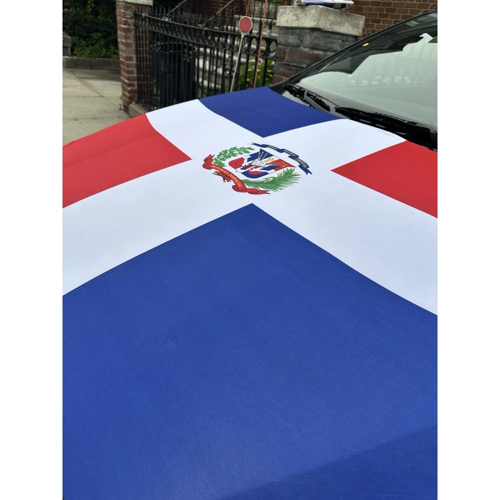 Dominican Republic Hood Cover