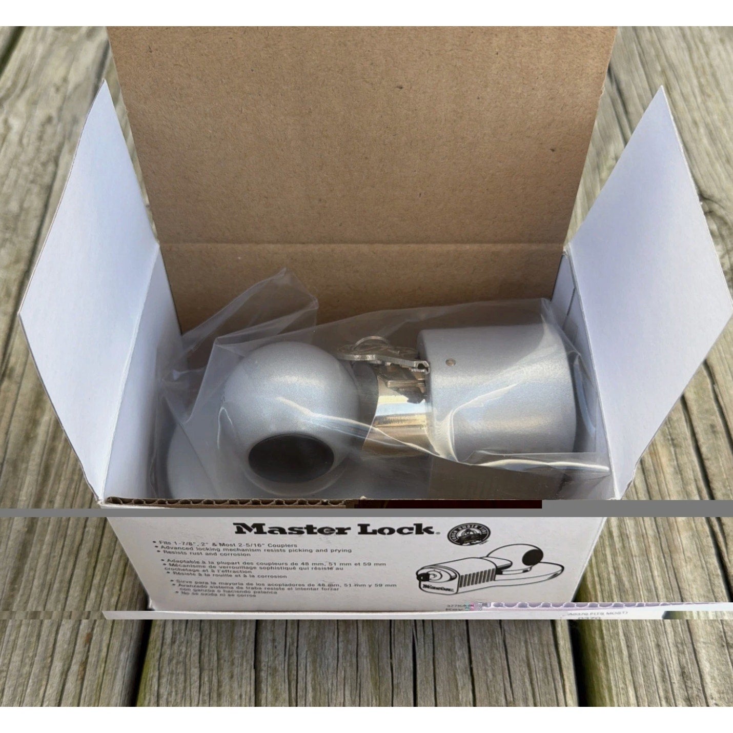 Master Lock Trailer Coupler Lock