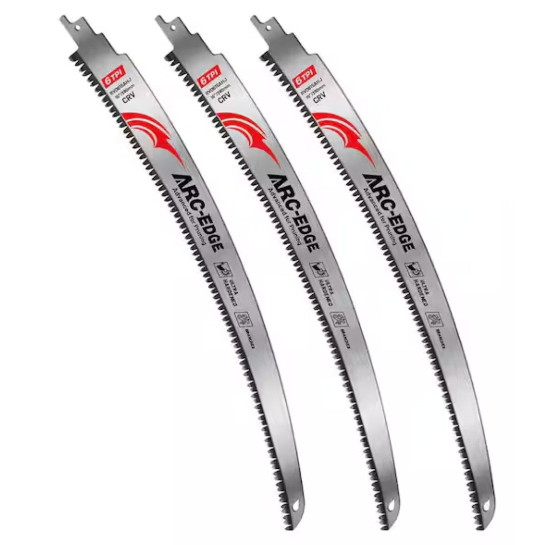 EZARC 15" Arc-Edge Reciprocating Saw Blades, 3-Piece Pack