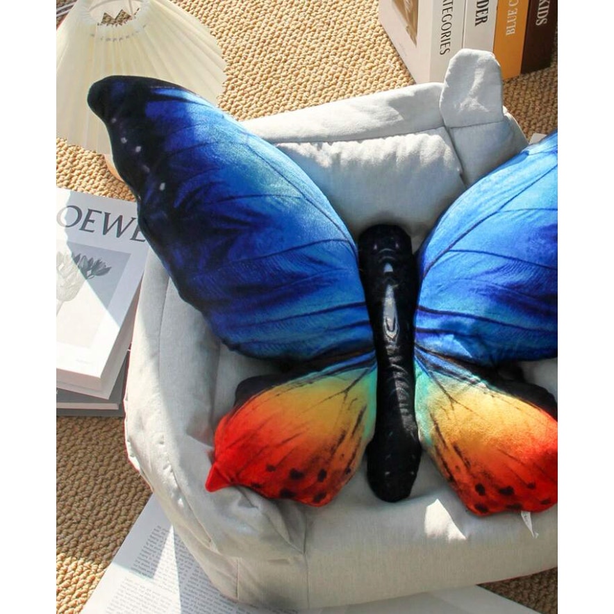 Soft Butterfly Pillow