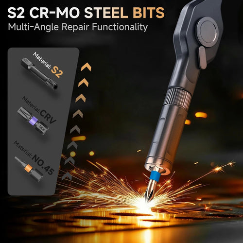 42-Piece Multi-Purpose Magnetic Ratchet Screwdriver Set