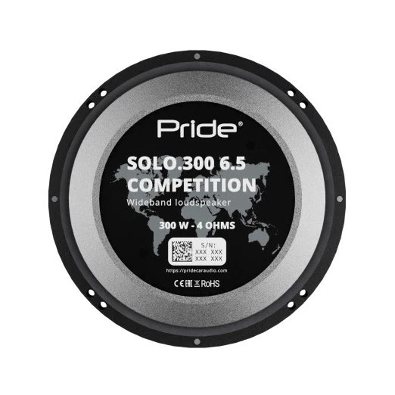 Pride Solo 300 Competition speakers RMS 300W Size 6.5″