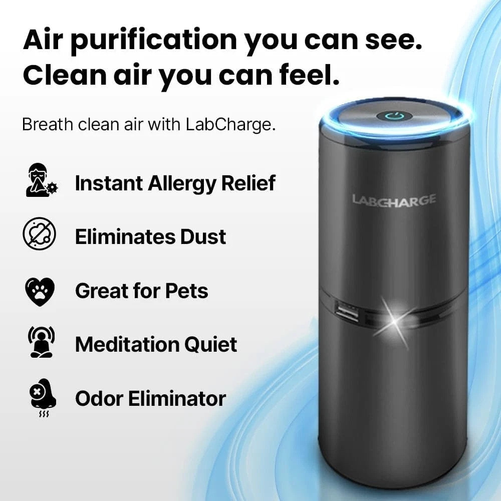 LabCharge Small Ionic Air Purifier