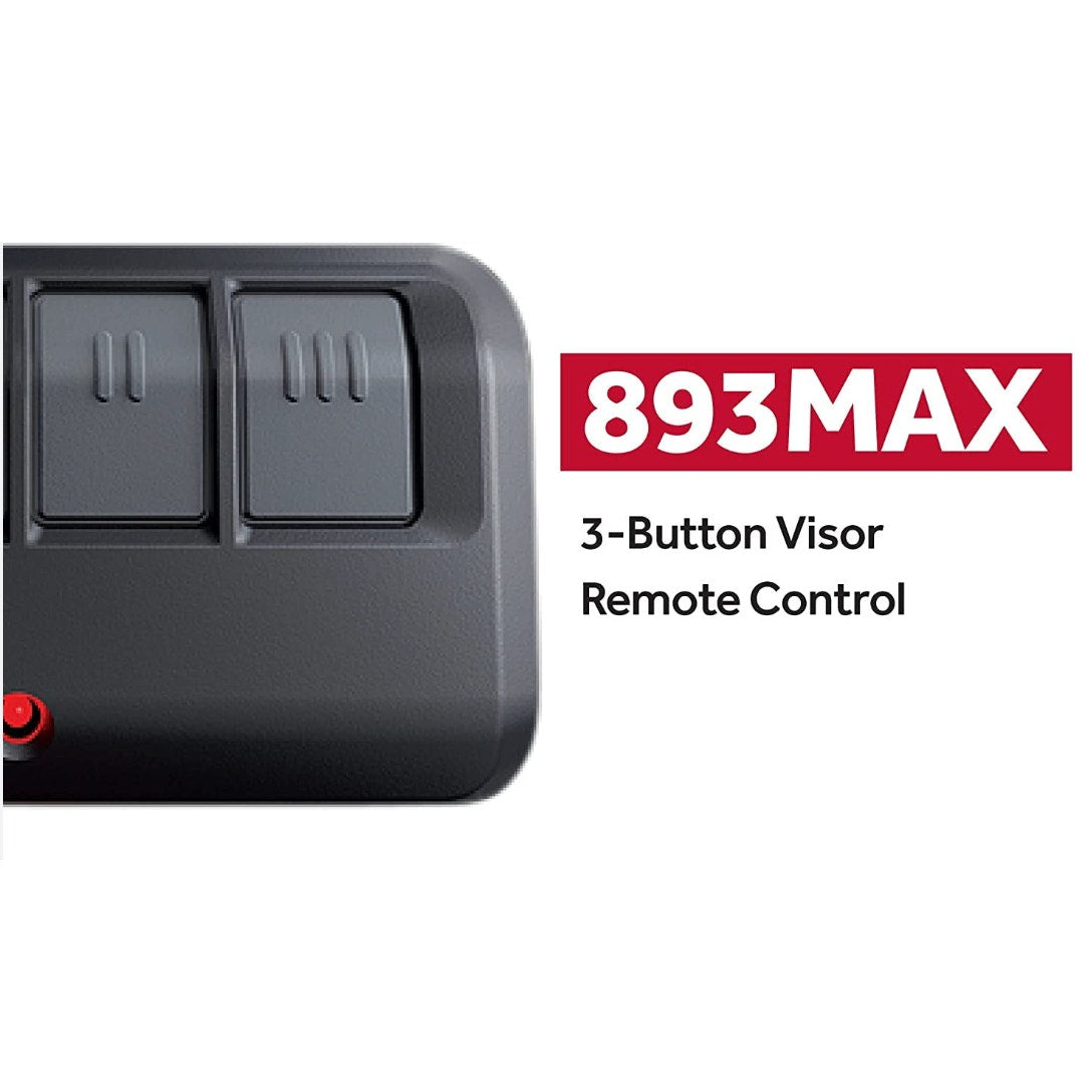 LiftMaster 893MAX 3 Button Remote Control Garage Door
