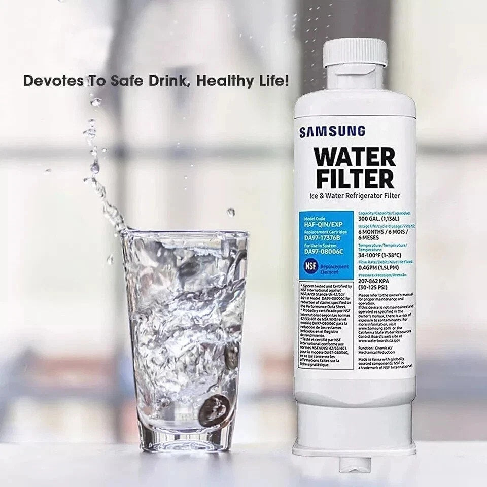 Samsung DA97-17376B HAF-QIN/EXP REFRIGERATOR Water Filter