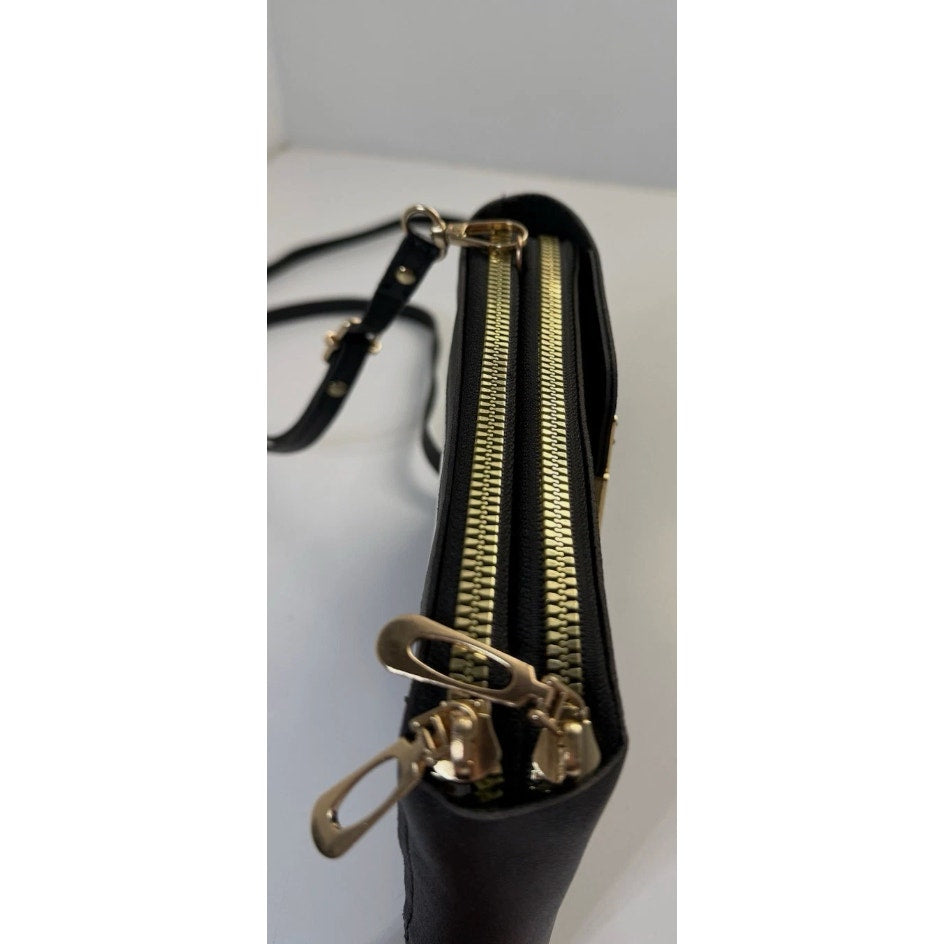 Endaycon Black Crossbody Cell Phone Bag