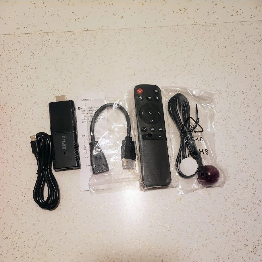 Android TVR3 Android TV Stick 8GB+128 Media Player Smart 4K TV Stick HD2.0 Wifi