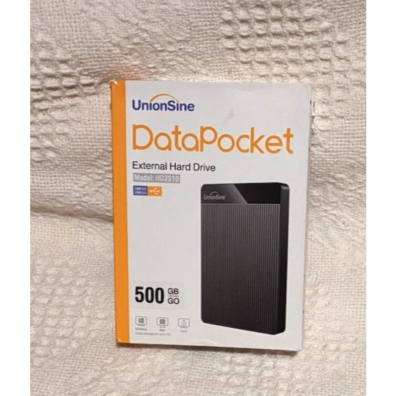 DataPocket 500GB External Hard Drive
