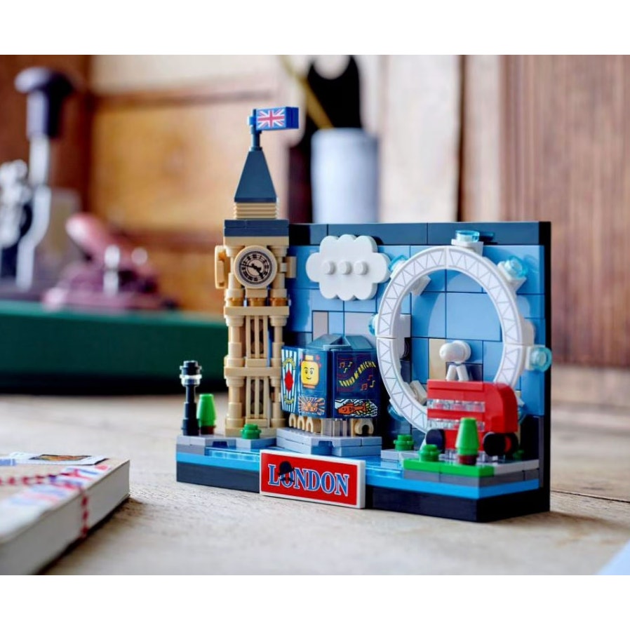 Lego Creator London Postcard