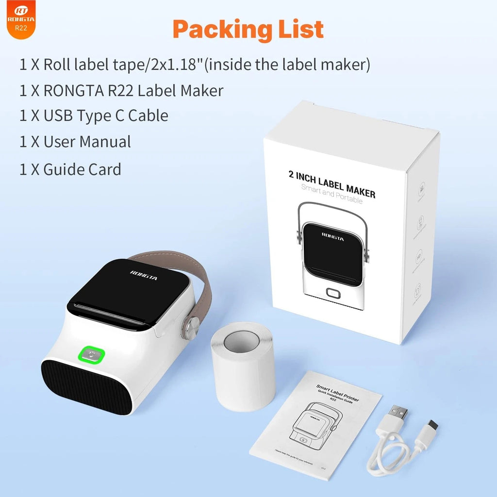 Bluetooth Label Maker Machine
