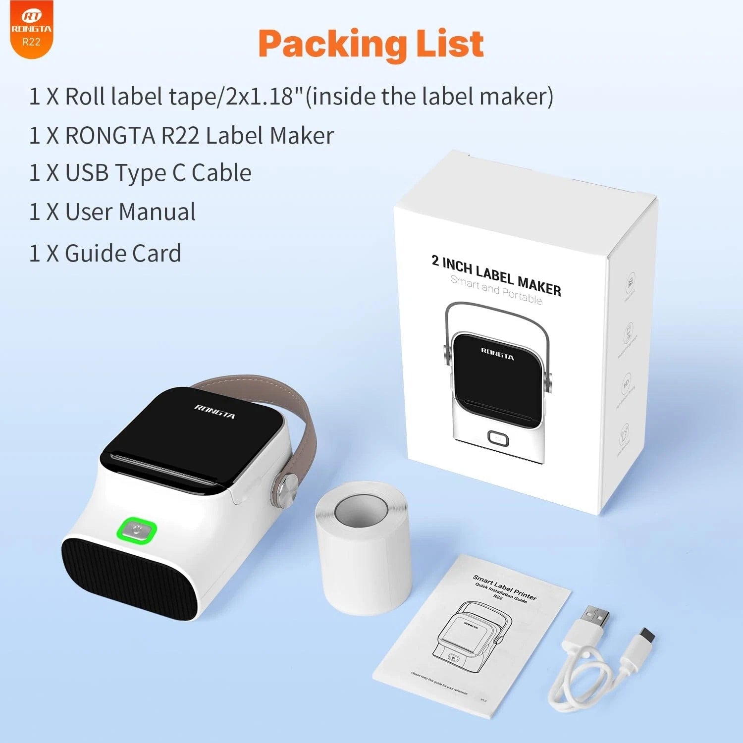 Bluetooth Label Maker Machine