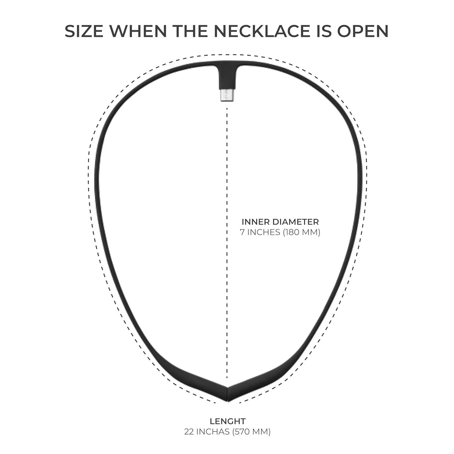 Upright Magnetic Necklace