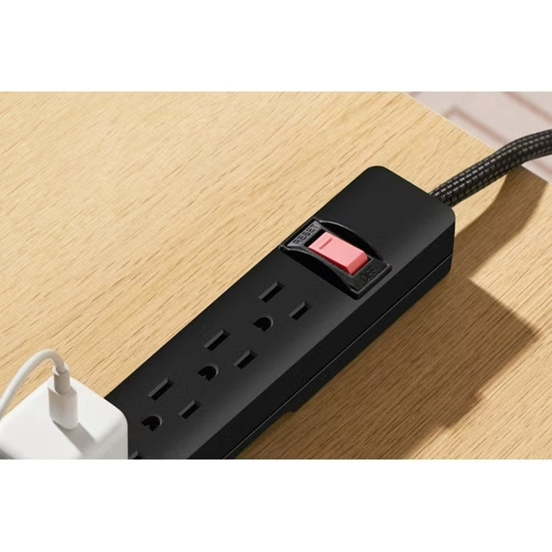 6-Outlet Indoor Power Strip with 8-Foot Cord