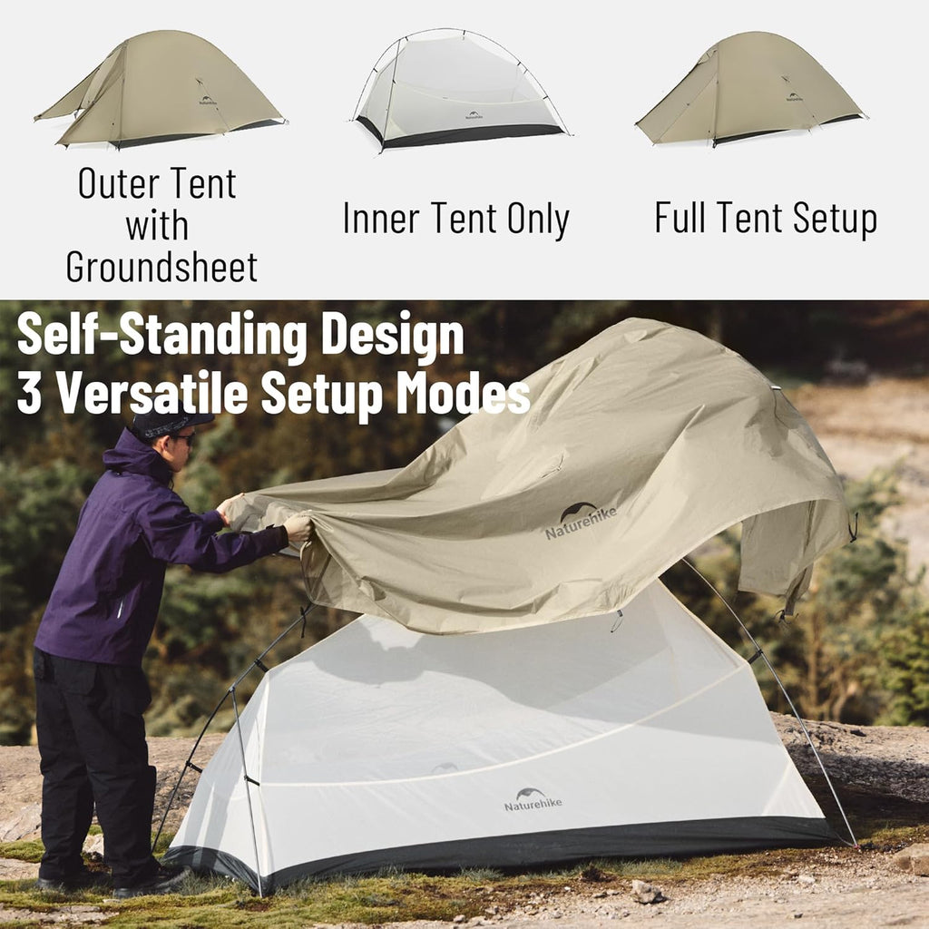 Naturehike Cloud Up Series PRO backpacking tent
