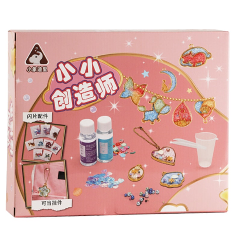 DIY Resin Fidget Shakers Jewelry Kit