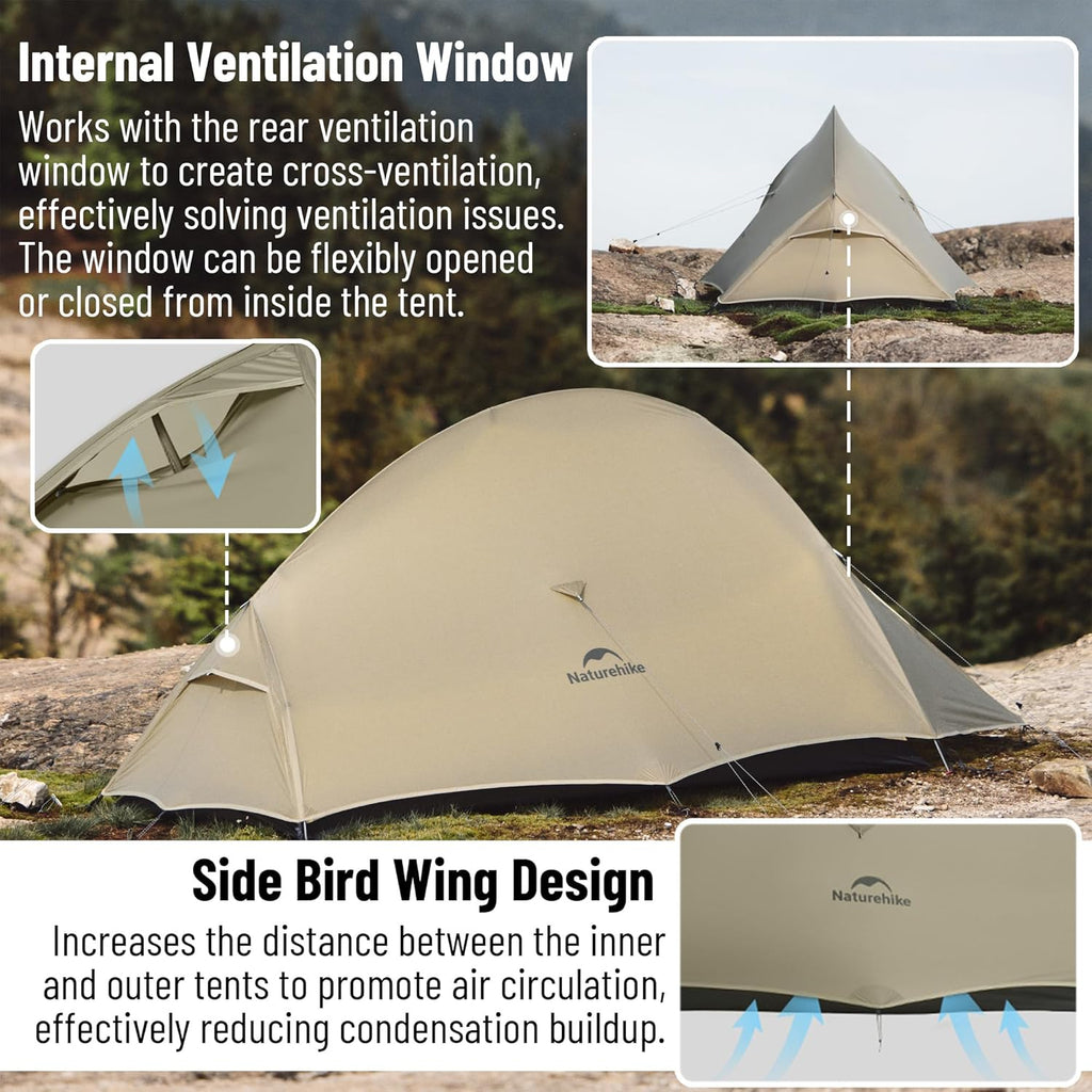Naturehike Cloud Up Series PRO backpacking tent