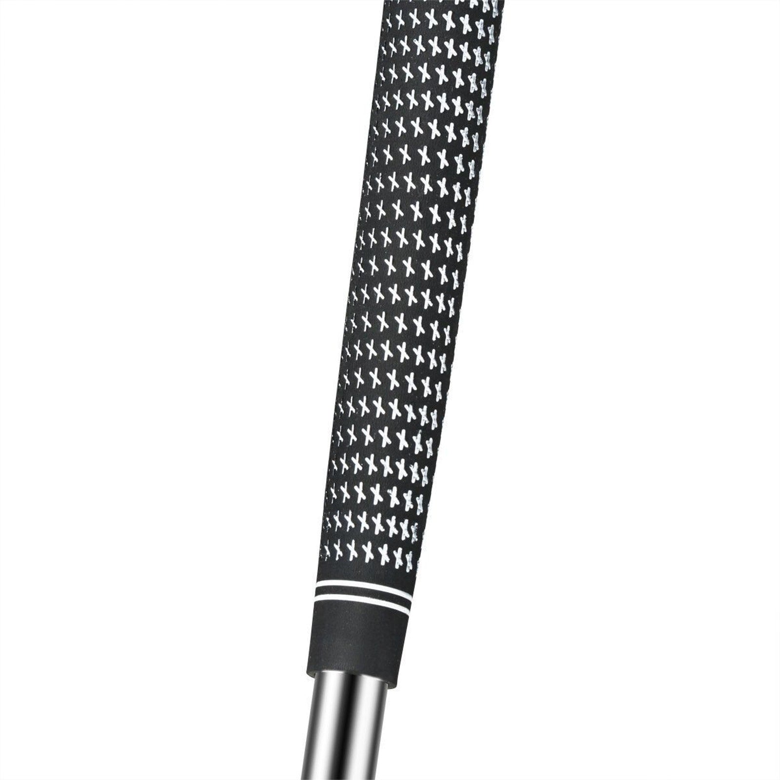 Karma Golf 360 Revolution Rubber Golf Grip - Black / White - MIDSIZE x 13 Grips