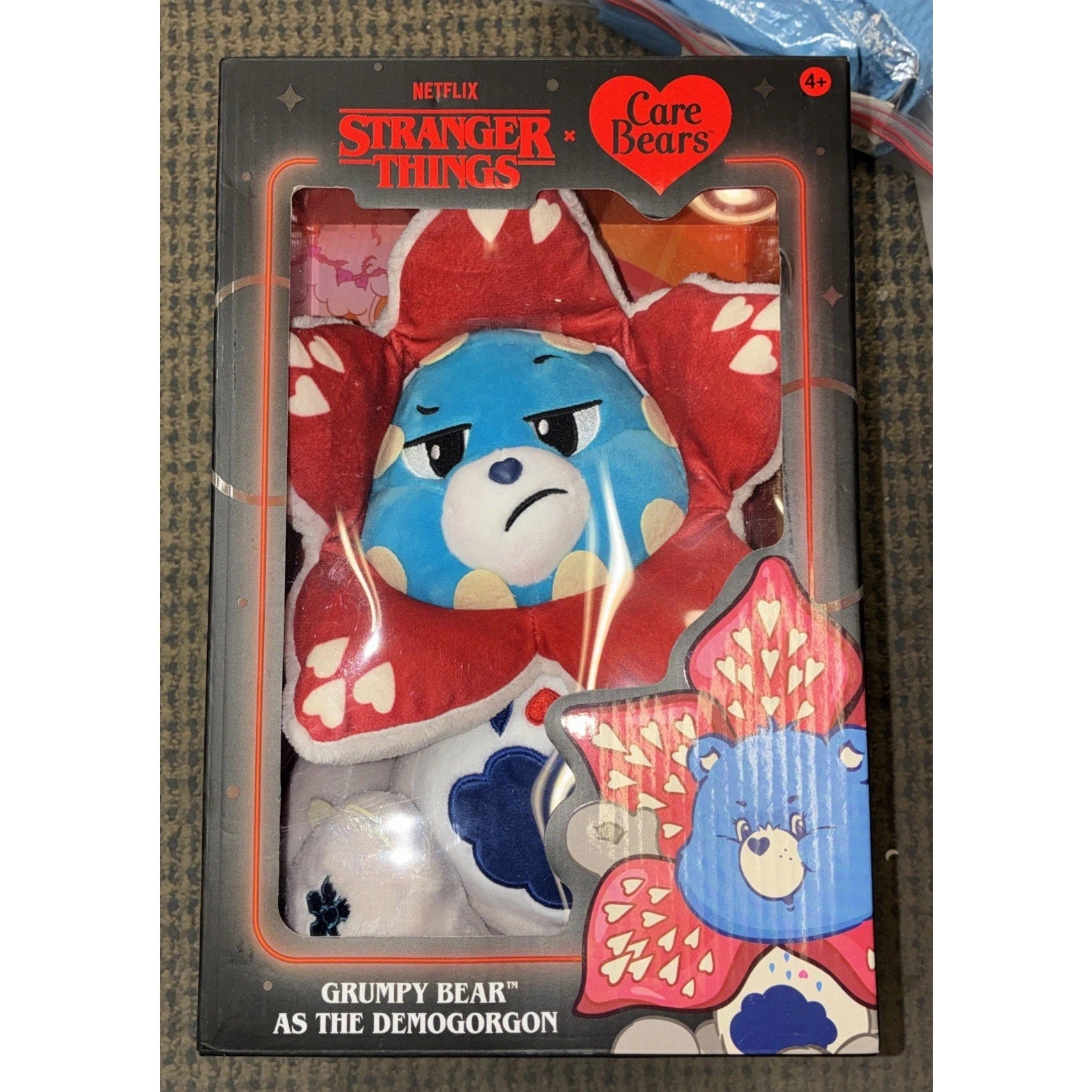 Stranger Things Care Bear Grumpy As The Demogorgon