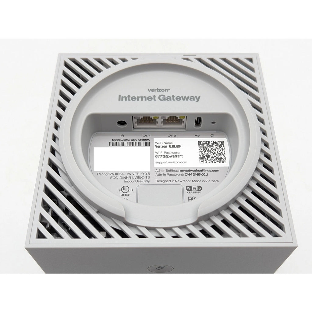 Verizon Internet Gateway WNC-CR200A 5G WiFi 6 Router