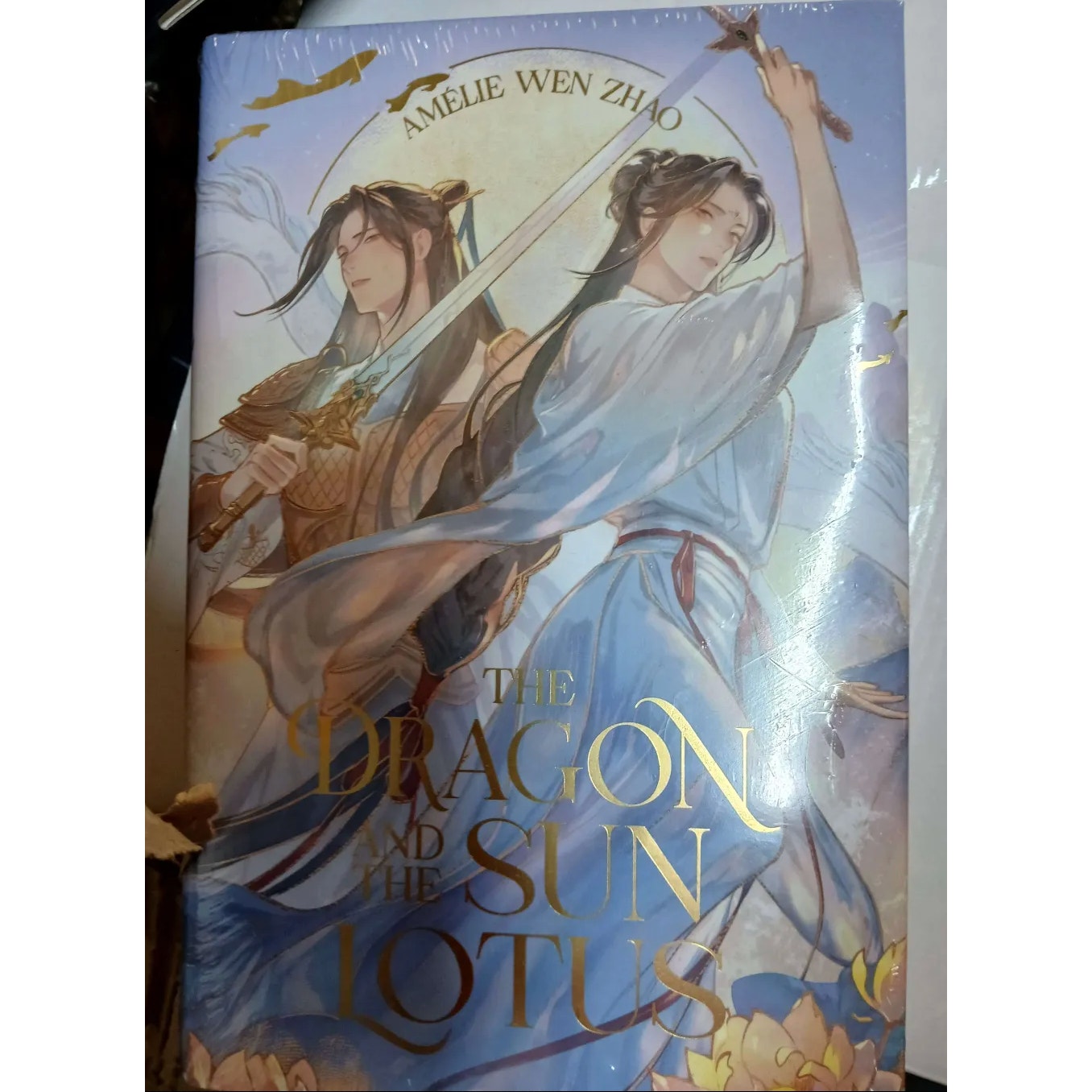 ILLUMICRATE The Dragon and the Sun Lotus by Amélie Wen Zhao (Hardcover)