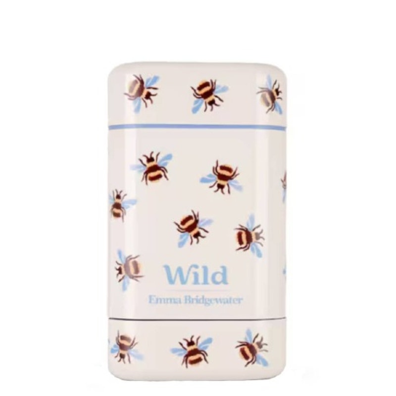 WILD Bees Honey and Cactus Flower Natural Deodorant Box and Refill 40g