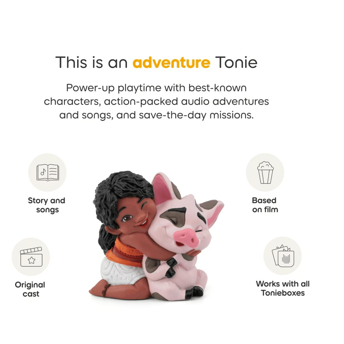 Tonies Disney Moana Audio Figure Toy
