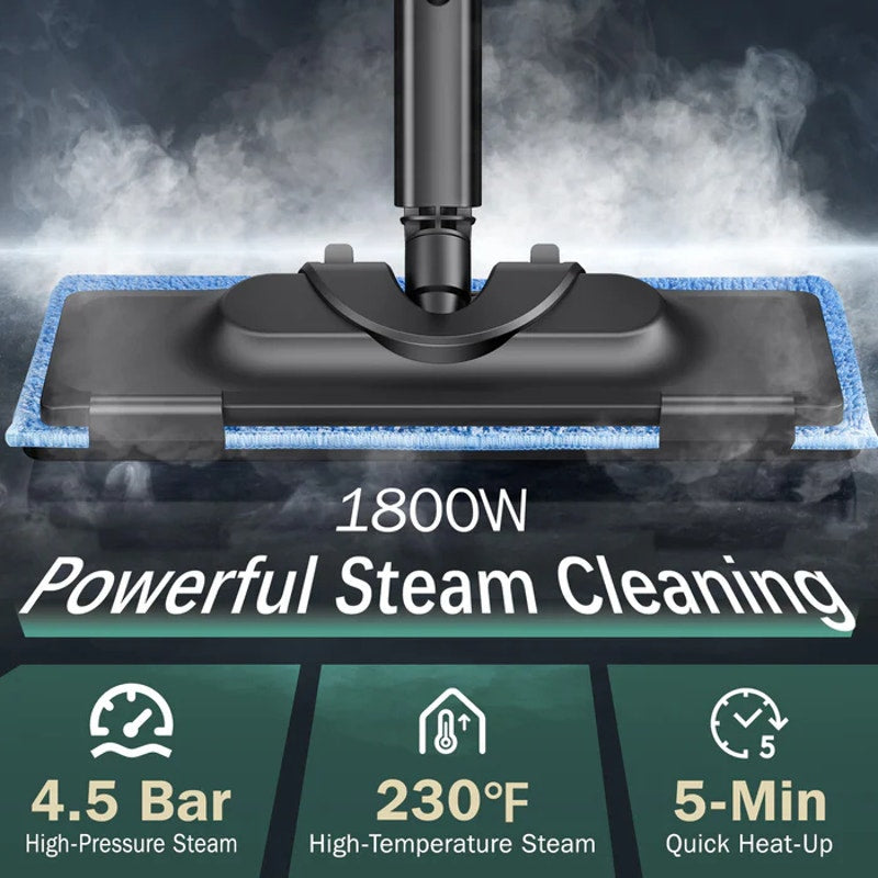 Heavy-Duty Steam Cleaner Mop / Canister Steam System