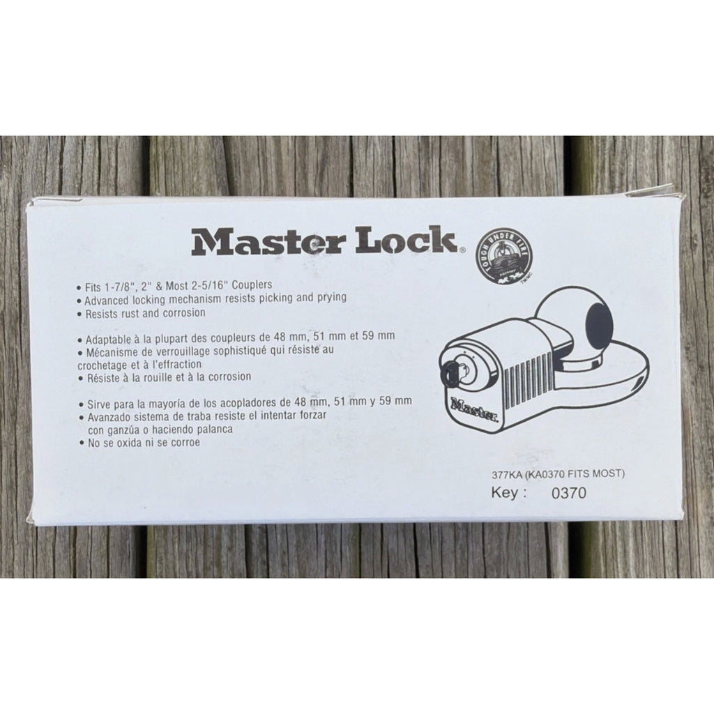 Master Lock Trailer Coupler Lock