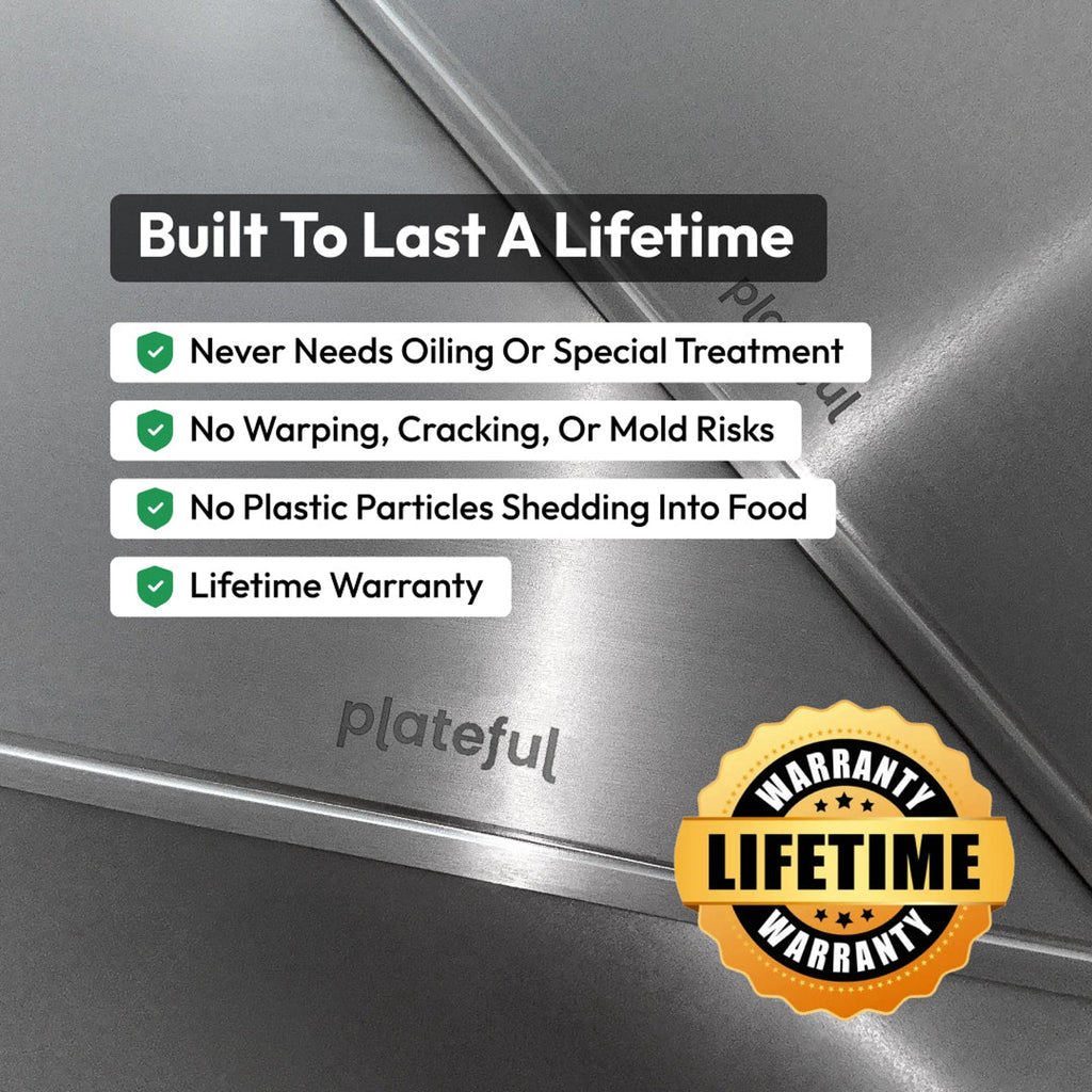 Plateful Pure Titanium Cutting Board Small