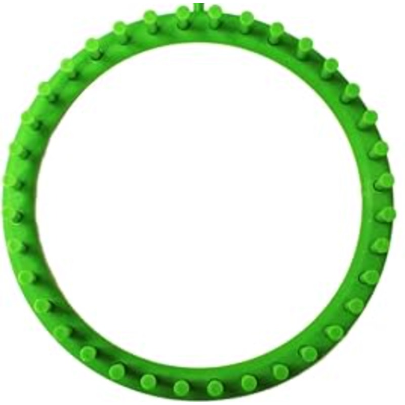 2 Circular Knitting Looms, Green and Orange