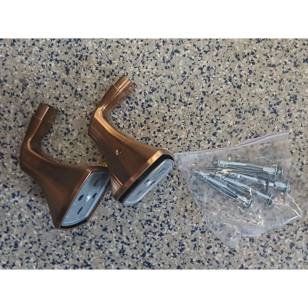 Bronze Metal Bathroom Faucet and Screws