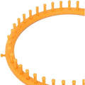 2 Circular Knitting Looms, Green and Orange