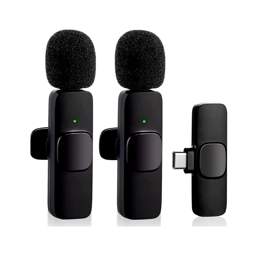 White K9 Wireless Lavalier Microphone Set