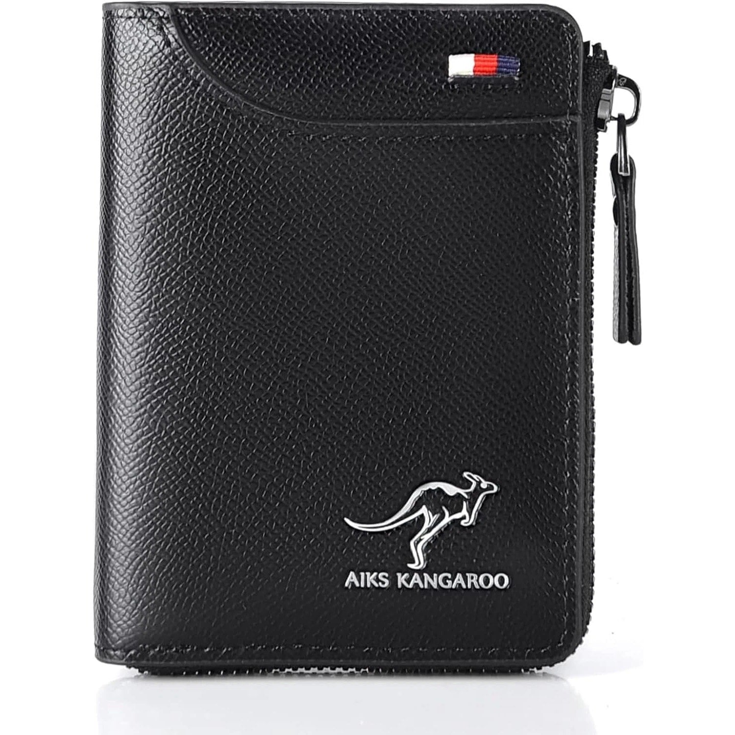 Aiks Kangaroo bifold leather wallet