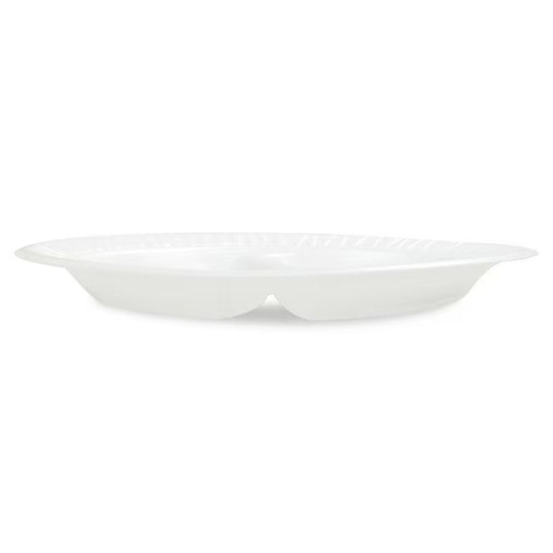 Concorde Non-Laminated 3-Compartment Foam Plates 500ct
