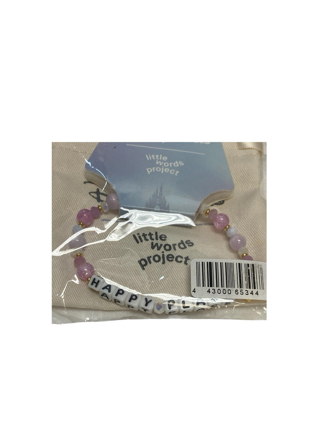 2025 Disney Parks Little Words Project Bracelet Park Hopper Size S/M New
