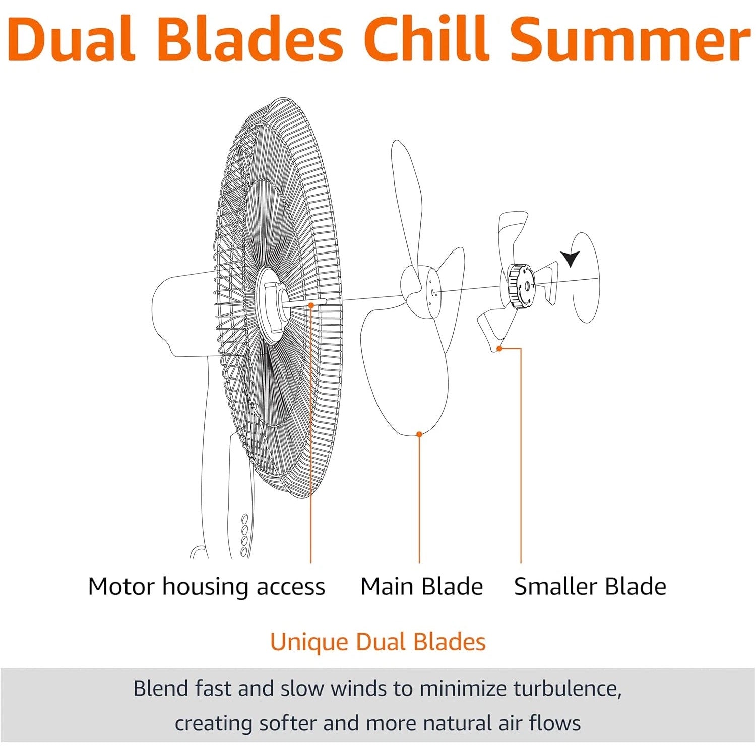 Adjustable Oscillating Standing Pedestal Fan with Remote