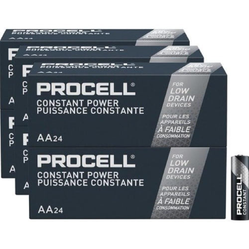 24 Pack Duracell Procell Constant AA alkaline batteries