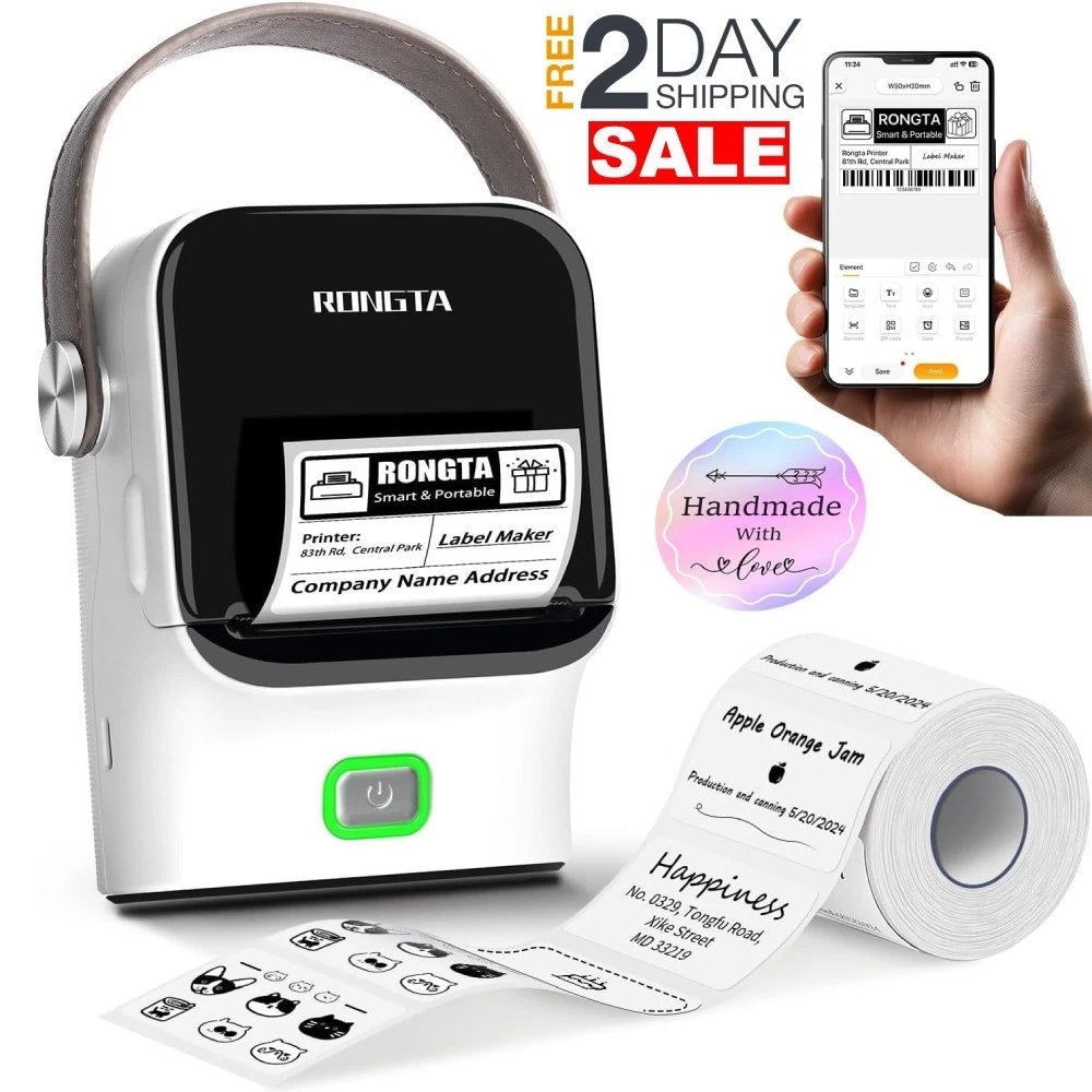 Bluetooth Label Maker Machine
