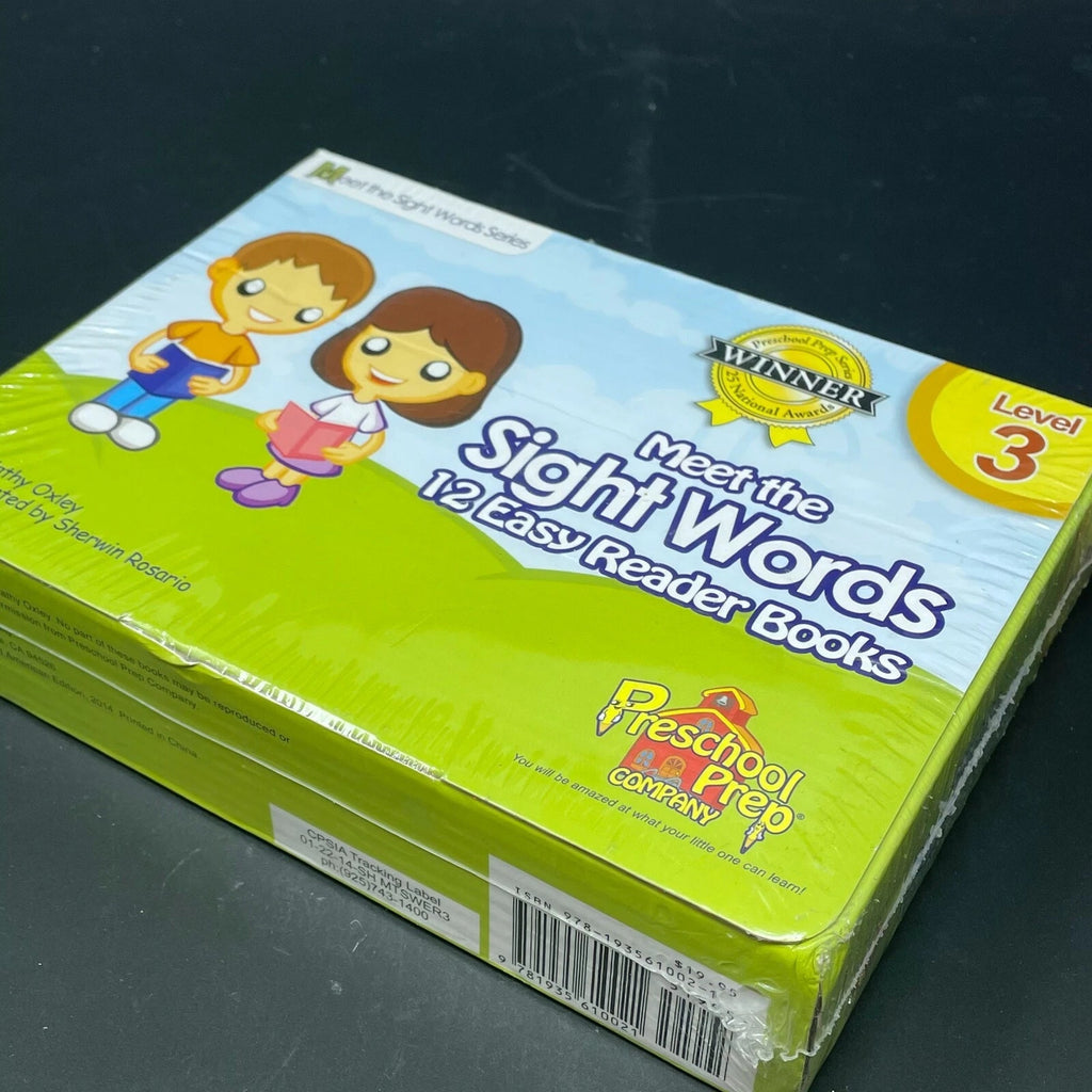 Meet the Sight Words - Level 3 - Easy Reader Books boxed set